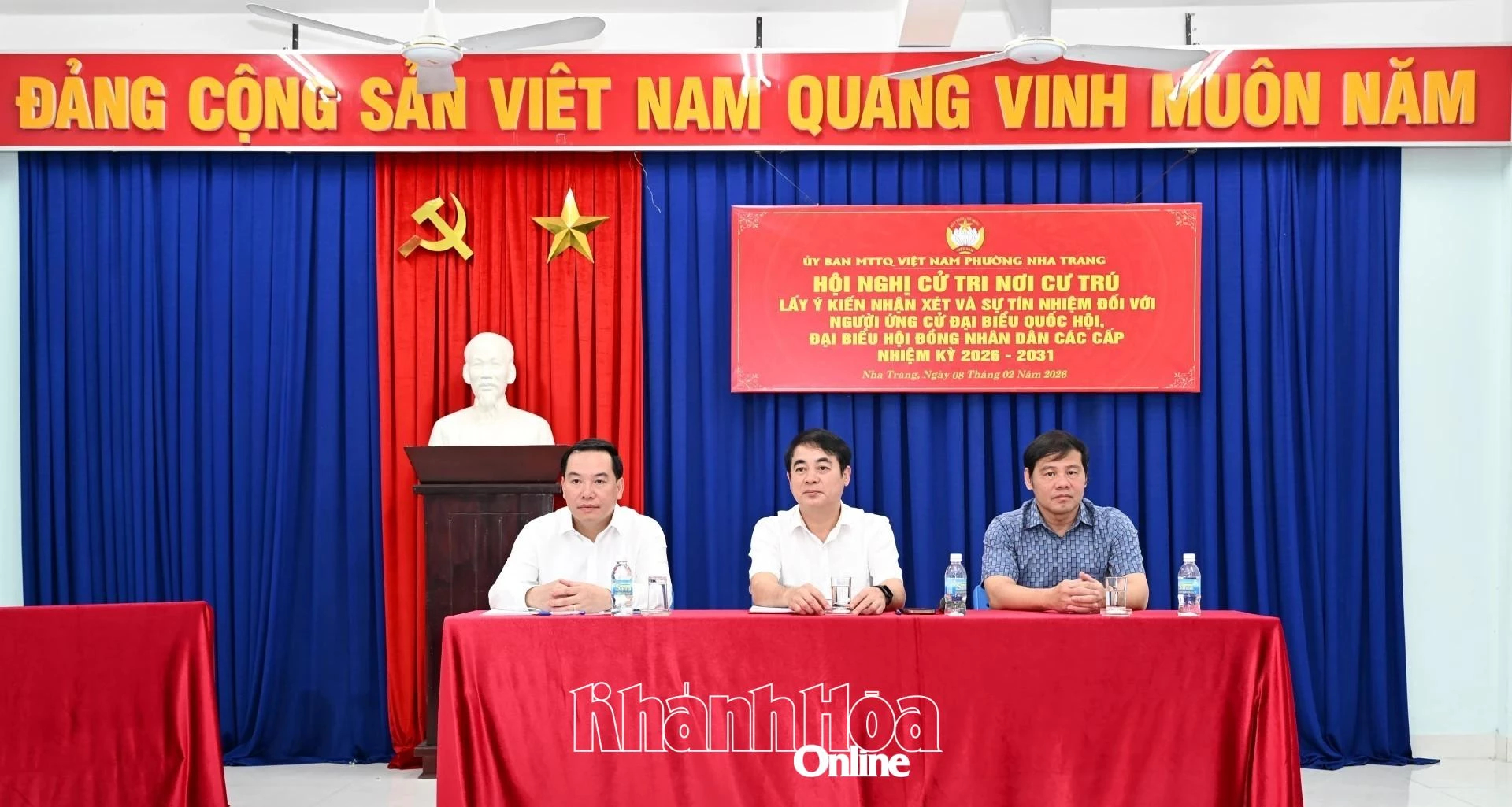 Khánh Hòa: Thống nhất giới thiệu Bí thư Tỉnh ủy Nghiêm Xuân Thành ứng cử đại biểu Quốc hội khóa XVI - mattran.org.vn