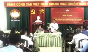Ủy ban MTTQ tỉnh Khánh Hòa: Triển khai Chỉ thị 15 của Ban Thường vụ Tỉnh ủy về công tác giám sát, phản biện xã hội