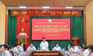 Tuyên Quang: Phản biện xã hội đối với dự thảo Nghị quyết quy định khu vực không được phép chăn nuôi