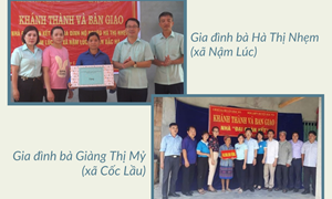Bắc Hà (Lào Cai): Chung tay giúp người nghèo an cư