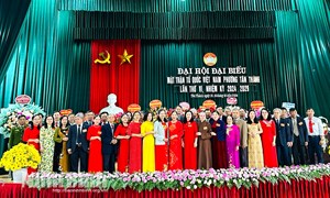 Ninh Bình: Thành phố Ninh Bình tập trung chỉ đạo tổ chức Đại hội MTTQ Việt Nam các cấp