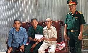 Đắk Nông thăm, tặng quà các chiến sĩ Điện Biên tại huyện Đắk R’lấp và TP. Gia Nghĩa