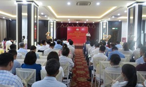 Ủy ban MTTQ tỉnh Thái Nguyên bồi dưỡng kiến thức cho cán bộ Mặt trận ở cơ sở