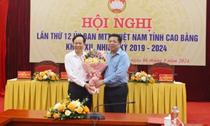Hội nghị Ủy ban MTTQ Việt Nam tỉnh Cao Bằng lần thứ 12, khóa XII, nhiệm kỳ 2019 – 2024