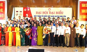 Yên Bái: Đại hội Mặt trận Tổ quốc huyện Văn Yên lần thứ XV
