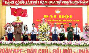 Phú Thọ: Đại hội đại biểu MTTQ huyện Tân Sơn lần thứ IV, nhiệm kỳ 2024 - 2029