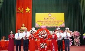 Bắc Kạn: Đại hội điểm MTTQ Việt Nam huyện Na Rì lần thứ XVII, nhiệm kỳ 2024 – 2029
