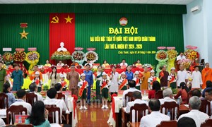 Phát huy, chia sẻ kinh nghiệm từ Đại hội đại biểu MTTQ Việt Nam huyện Châu Thành, tỉnh Trà Vinh