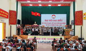Kon Tum: Hoàn thành Đại hội đại biểu Mặt trận Tổ quốc Việt Nam cấp huyện nhiệm kỳ 2019-2024 