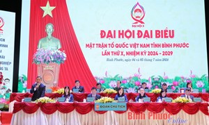Đại hội đại biểu MTTQ Việt Nam tỉnh Bình Phước lần thứ X, nhiệm kỳ 2024-2029 