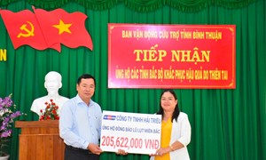 Người dân Bình Thuận chung một tấm lòng hướng về miền Bắc