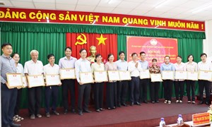 MTTQ Việt Nam huyện Cần Giuộc thực hiện hiệu quả các phong trào thi đua yêu nước