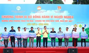 Cần Thơ: Hơn 3.000 người đi bộ vì người nghèo