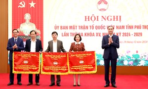 Hội nghị Ủy ban MTTQ tỉnh Phú Thọ lần thứ Ba - khóa XV, nhiệm kỳ 2024- 2029 