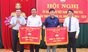 Hội nghị Ủy ban MTTQ tỉnh Phú Yên lần thứ hai, khóa XII, nhiệm kỳ 2024-2029