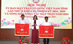 Hội nghị Ủy ban MTTQ Việt Nam tỉnh Khánh Hòa lần thứ II, khóa XI, nhiệm kỳ 2024 – 2029