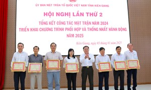 Hội nghị lần thứ hai Uỷ ban MTTQ Việt Nam tỉnh Kiên Giang khóa XI