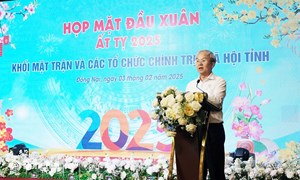 Khối Mặt trận và các tổ chức chính trị - xã hội tỉnh Đồng Nai họp mặt đầu năm Ất Tỵ