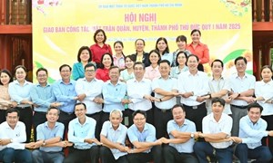 TP Hồ Chí Minh: Lấy khu phố, ấp làm địa bàn trọng điểm triển khai nhiệm vụ công tác Mặt trận