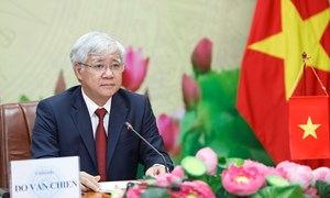 Chủ tịch Đỗ Văn Chiến gửi Điện mừng Chủ tịch Uỷ ban toàn quốc Hội nghị Hiệp thương chính trị nhân dân Trung Quốc