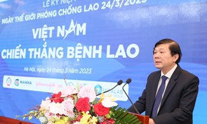 Phó Chủ tịch Nguyễn Hữu Dũng dự Lễ kỷ niệm Ngày Thế giới phòng chống lao và phát động chương trình “Việt Nam chiến thắng bệnh lao”