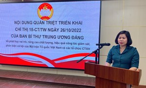 Ủy ban MTTQ Việt Nam tỉnh Quảng Ninh tuyên truyền, phổ biến, giáo dục pháp luật năm 2023