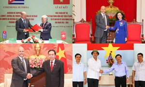 Đoàn đại biểu Ủy ban Bảo vệ Cách mạng Cuba kết thúc tốt đẹp chuyến thăm và làm việc tại Việt Nam