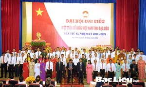Đại hội đại biểu MTTQ Việt Nam tỉnh Bạc Liêu lần thứ XI: "Đoàn kết - Dân chủ - Sáng tạo - Phát triển"