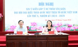 Những ý kiến tâm huyết, trí tuệ góp ý vào dự thảo văn kiện Đại hội đại biểu toàn quốc MTTQ Việt Nam lần thứ X, nhiệm kỳ 2024-2029