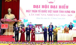 Chủ tịch Đỗ Văn Chiến dự Đại hội đại biểu MTTQ Việt Nam tỉnh Hưng Yên lần thứ XVI, nhiệm kỳ 2024-2029