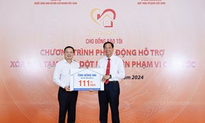 Cùng chung tay để hoàn thành mục tiêu xóa nhà tạm, nhà dột nát cho hộ nghèo, hộ cận nghèo trong năm 2025