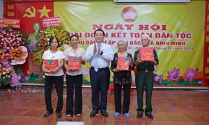 Trưởng Ban Tuyên giáo Trung ương Nguyễn Trọng Nghĩa dự Ngày hội Đại đoàn kết toàn dân tộc tại tỉnh Đồng Nai 