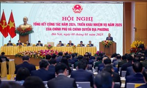 Phát biểu của Tổng Bí thư Tô Lâm tại Hội nghị tổng kết công tác năm 2024, triển khai nhiệm vụ năm 2025 của Chính phủ và chính quyền địa phương