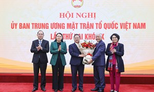 Hội nghị Ủy ban Trung ương MTTQ Việt Nam lần thứ hai: Hiệp thương cử ông Trần Việt Trường giữ chức Phó Chủ tịch UBTƯ MTTQ Việt Nam