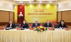 Hội nghị Đoàn Chủ tịch Ủy ban Trung ương MTTQ Việt Nam lần thứ hai khóa X, nhiệm kỳ 2024-2029