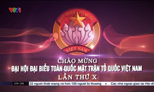 CHÀO MỪNG ĐẠI HỘI ĐẠI BIỂU TOÀN QUỐC MẶT TRẬN TỔ QUỐC VIỆT NAM LẦN THỨ X