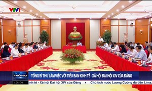 Tổng Bí thư Tô Lâm làm việc với Tiểu ban Kinh tế - Xã hội Đại hội XIV của Đảng