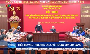 Kiểm tra việc thực hiện các chủ trương lớn của Đảng