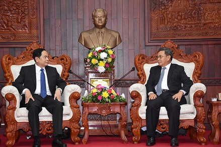 Điện mừng nhân kỷ niệm 55 năm thiết lập quan hệ ngoại giao Việt Nam - Lào