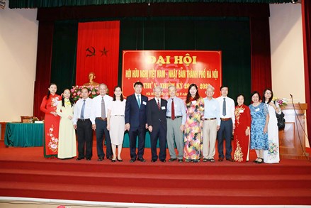 Đại hội đại biểu Hội Hữu nghị Việt Nam - Nhật Bản thành phố Hà Nội nhiệm kỳ 2017-2022