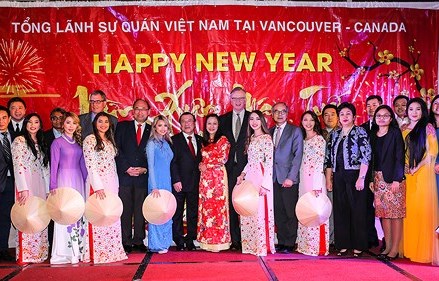 Tổng lãnh sự quán Việt Nam tại Vancouver tổ chức Tết cộng đồng