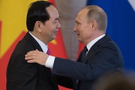 Tổng thống Nga Putin chia buồn về việc Chủ tịch Trần Đại Quang qua đời 