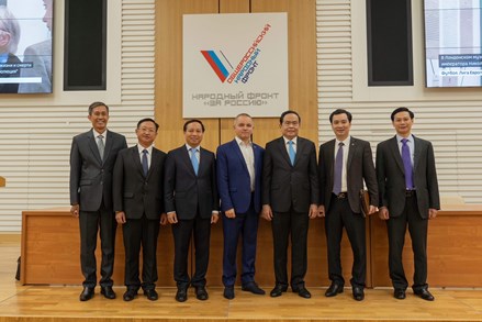 MTTQ Việt Nam tăng cường hợp tác các tổ chức xã hội Nga