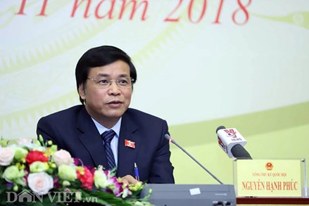 Tổng Thư ký Quốc hội nói gì về phát biểu của ĐB Lưu Bình Nhưỡng?