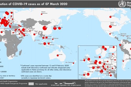 Covid-19 tấn công hơn 100 nước, vùng lãnh thổ