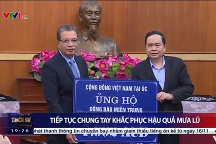 Thông qua MTTQ Việt Nam, nhiều tấm lòng hảo tâm tiếp tục chung tay ủng hộ đồng bào miền Trung