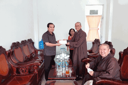 Phật giáo tỉnh Đồng Tháp ủng hộ quỹ phòng, chống dịch bệnh Covid-19