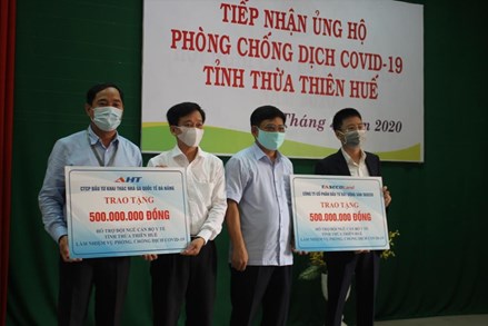 Thừa Thiên - Huế: Tiếp nhận 1 tỷ ủng hộ phòng, chống dịch Covid-19