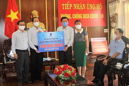 Mặt trận Tổ quốc tỉnh Quảng Nam tiếp nhận trên 11 tỷ đồng ủng hộ phòng, chống dịch Covid-19