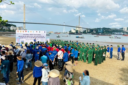 Quảng Ninh:Phát động hưởng ứng Ngày môi trường Thế giới, Ngày đại dương thế giới và Tuần lễ Biển và Hải đảo Việt Nam năm 2020